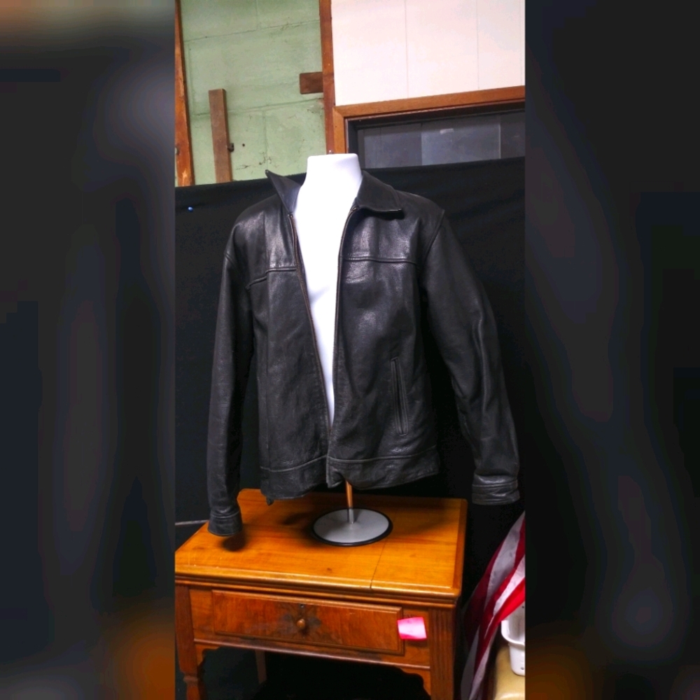 Black Leather Limited Black Jacket